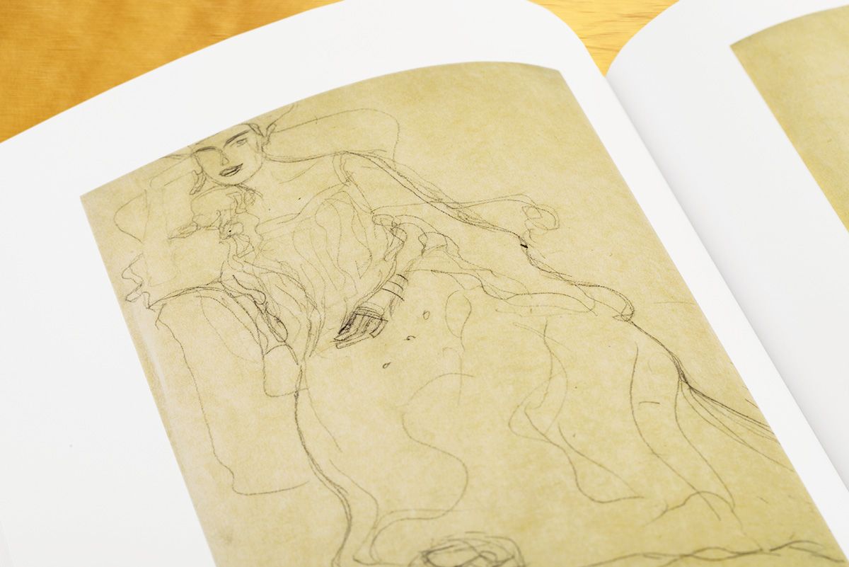  Schnieber Graphik, Gustav Klimt: Reinzeichnung, Scan, Proof, Bildbearbeitung, Druckvorstufe, Color Management